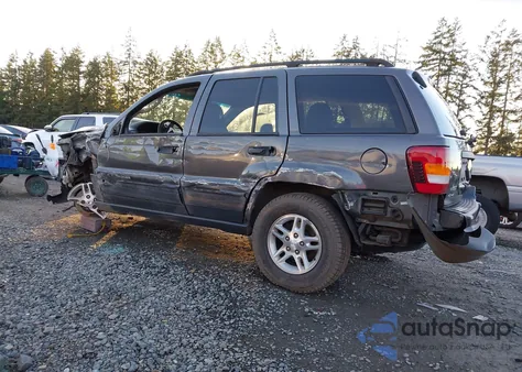 2003 Jeep Grand Cherokee Laredo z USA, uszkodzony, nr VIN 1J4GW48S73C617502